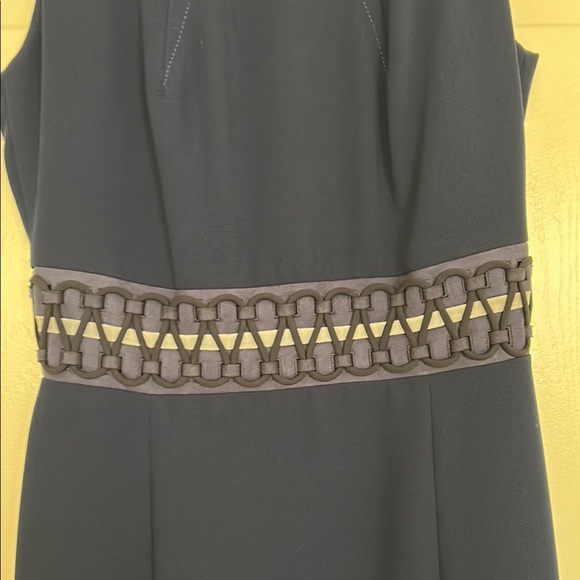 ANTONIO MELANI Blue Midi Dress Elegant Style - Picture 3 of 13